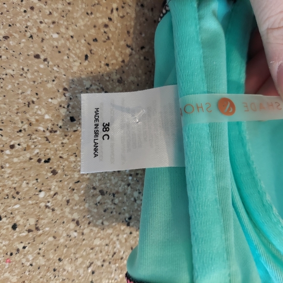 Shade & Shore Striped Bikini strappy padded top - Picture 8 of 8